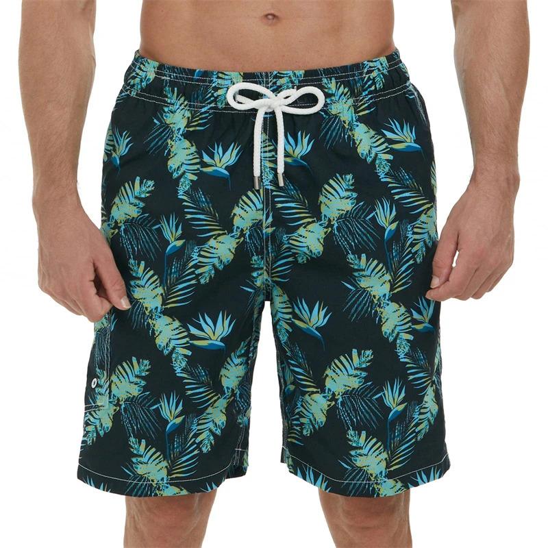 Product Introduction of Men Summer Board Shorts 3D Printed Beach Pants Swimsuit Woman 2023 New Swim Trunks Volleyball Sport Gym Short 16
