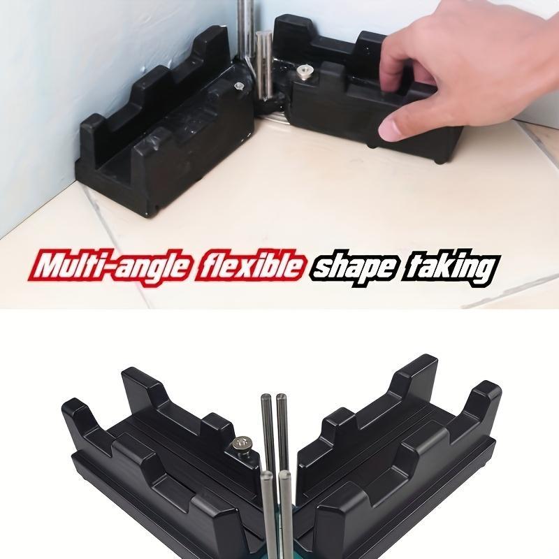 Product Introduction of Portable 2-in-1 Miter Measuring & Cutting Tool, Precision Woodworking & DIY Tool, Durable Plastic Measuring Tool, Ideal for Woodworkers & DIY Enthusiasts 3