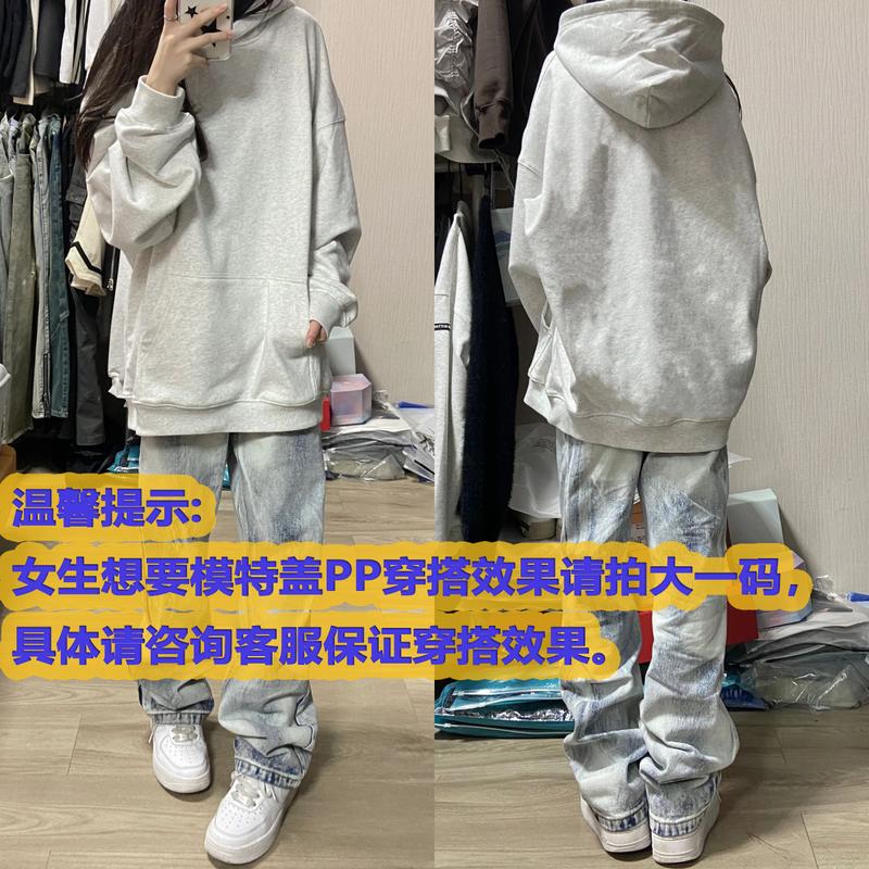 Product Introduction of Áo Hoodie Phong Cách Đường Phố Cho Nam, Phong Cách Năm Mới, In Chữ Mỹ Lót Lông Cừu, Dày Dặn, Dáng Rộng Vừa Vặn, Áo Phong Cách Ins, Dành Cho Nữ 2
