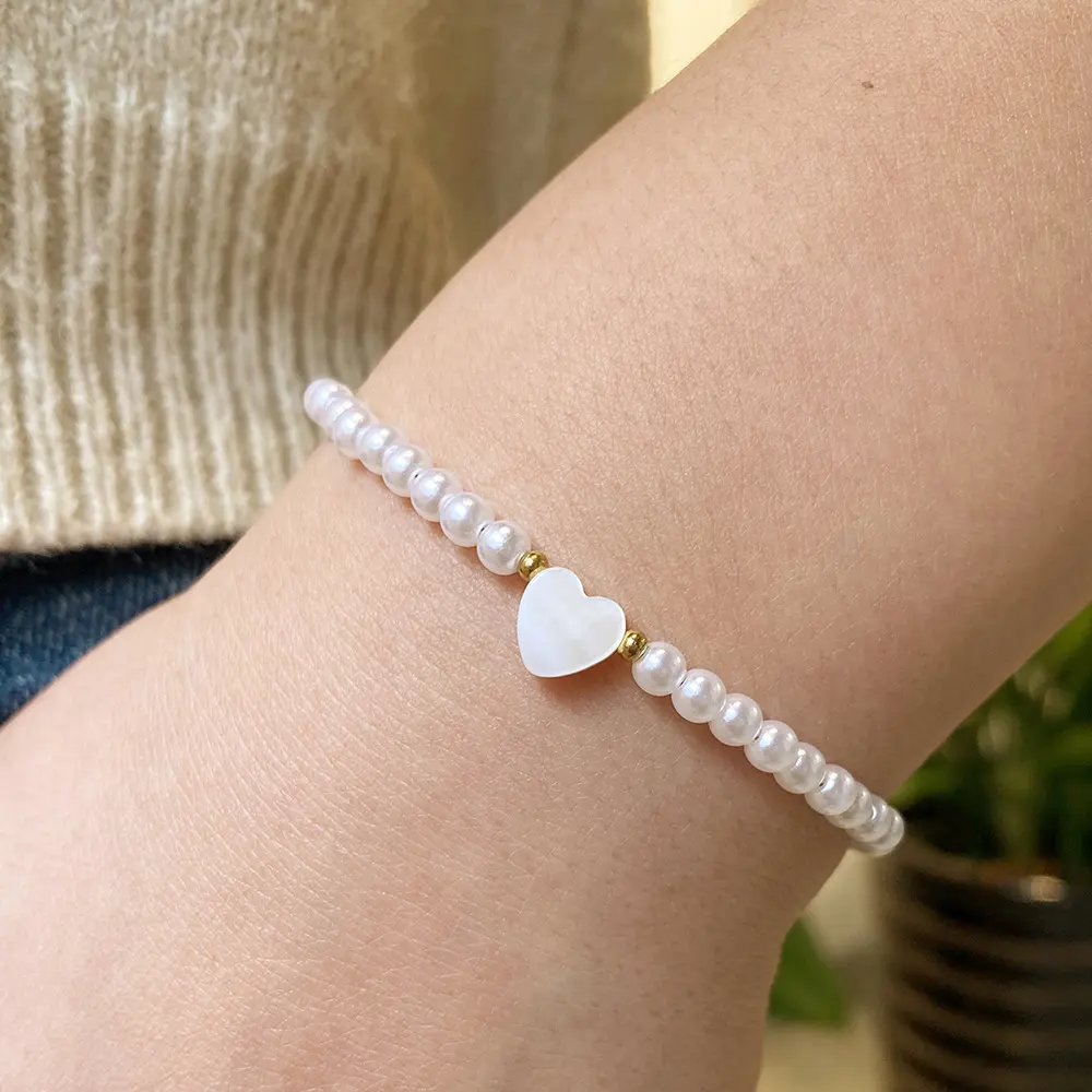 INS Style Niche Temperament Ornament Bracelet Personality Affordable Luxury High-Grade Shell Pearls Bracelet Bracelet