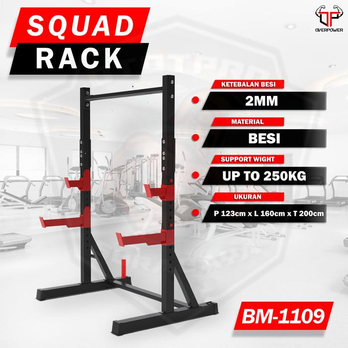 Gambar Squat Rack BM-1109 | Penyangga | Rack | Gym | Fitness | BODYMASTER dari Ototpro Surabaya Kota Surabaya Tokopedia