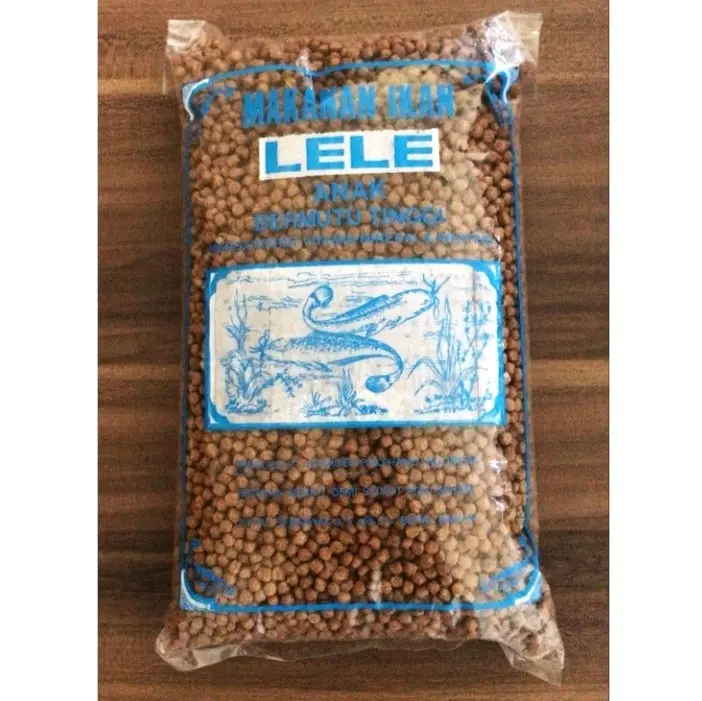 Pelet lele, mujaher, nila, patin, gurame dllnya kemasan 1 kg.