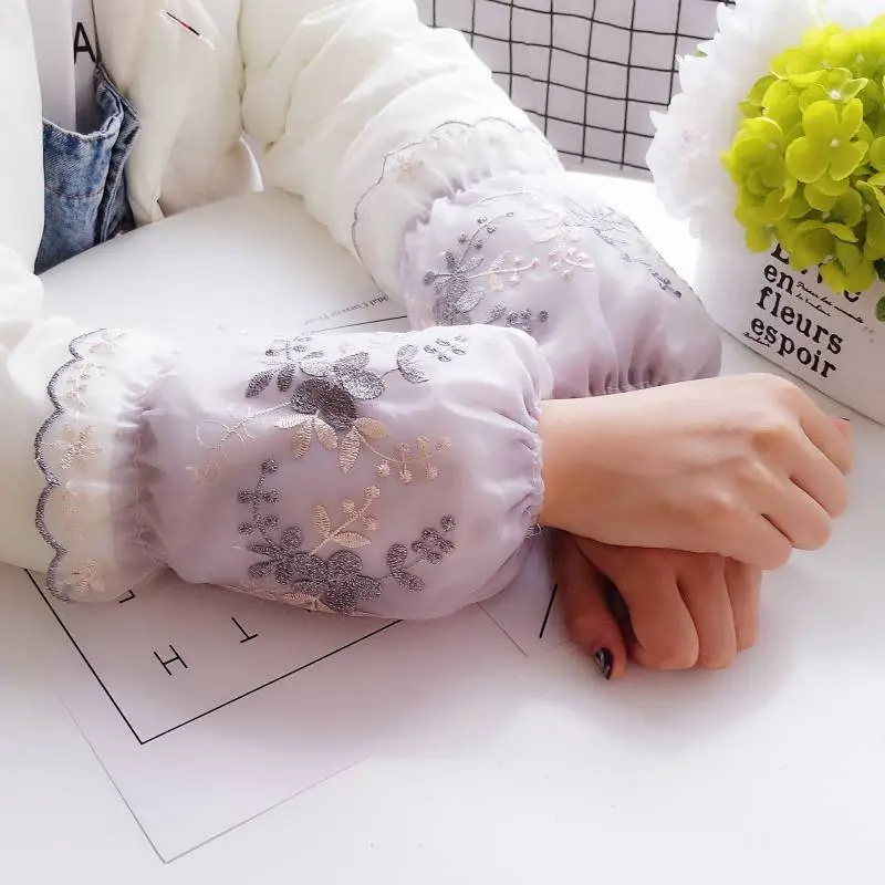 Áo Khoác Ngoài Phong Cách Hàn Quốc, Dành Cho Nữ, Tay Áo Ren Hai Lớp, Mùa Thu Và Mùa Đông, Chống Bám Bẩn, Dài Tay, Thích Hợp Cho Người Lớn Và Học Sinh, Kích Thước Ngắn 6