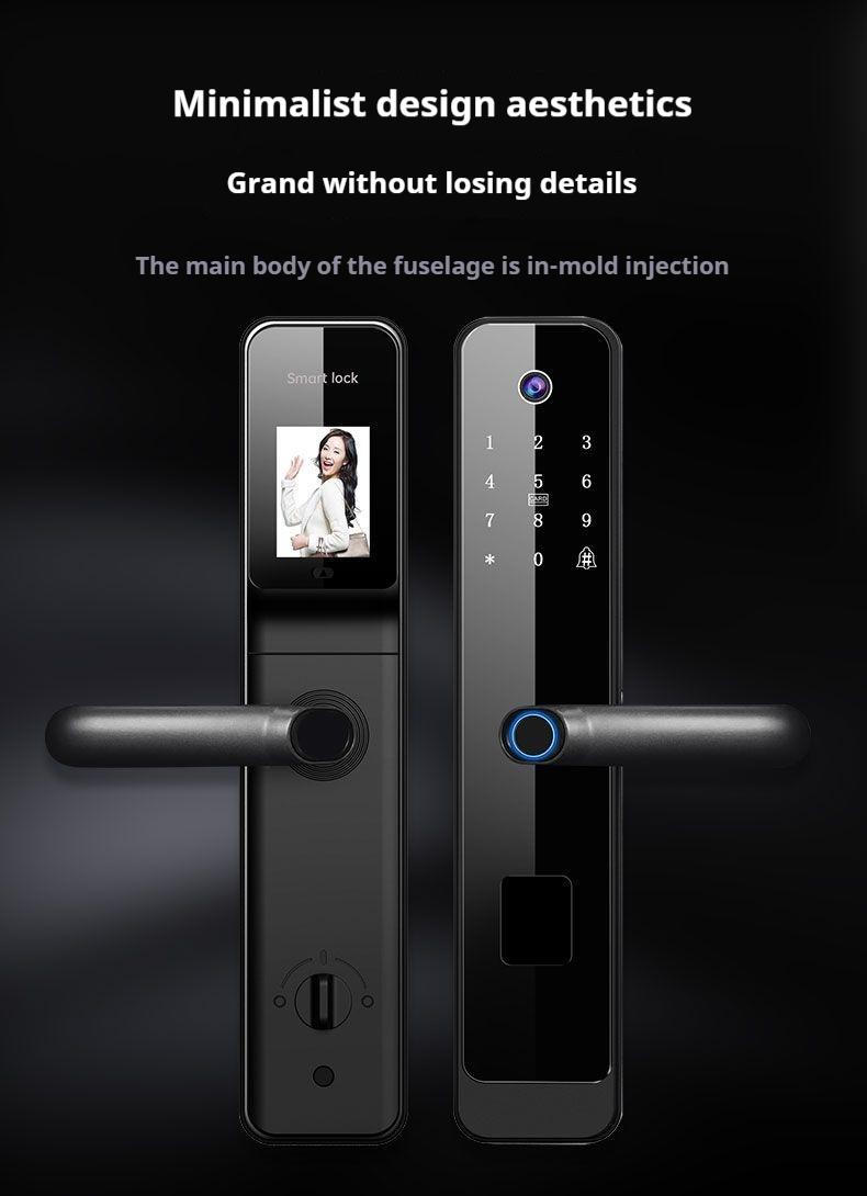 Product Introduction of Fingerprint Lock Home Password Lock Smart Door Lock Anti-theft Door Entry Electronic Lock Smart Fingerprint Lock 18