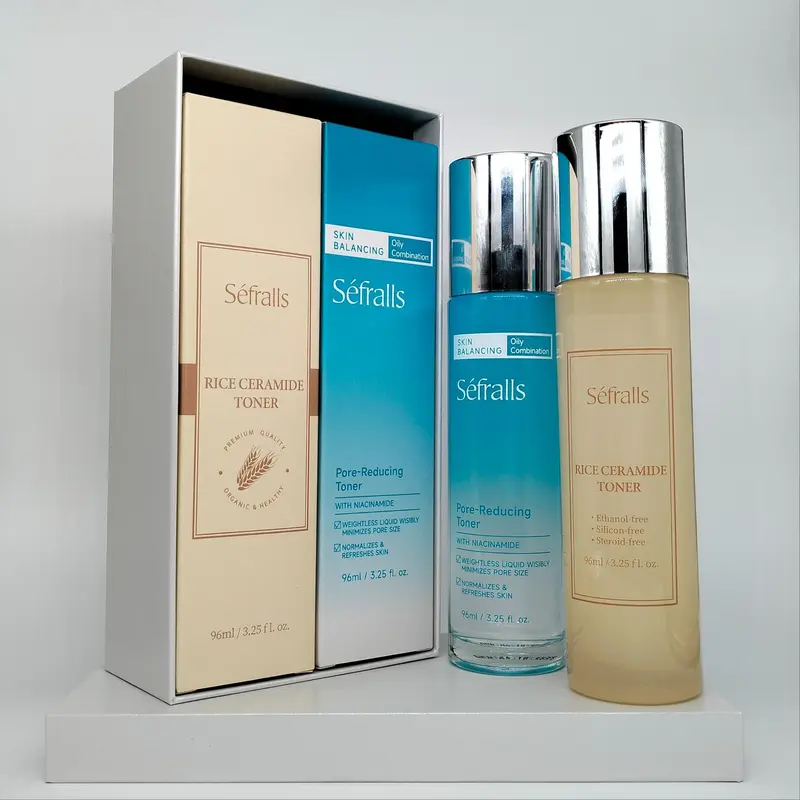 Moisturizing Toner & Pore-reducing Toner, 2pcs/set Refreshing Toner for Women & Men, Skin Care Product for Daily Use 0