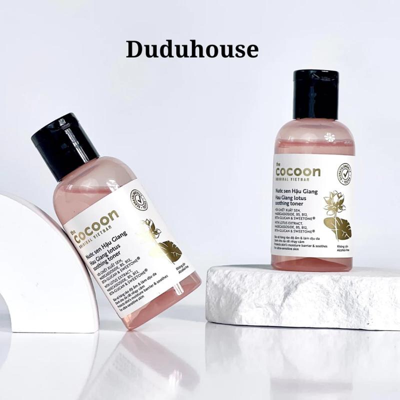 Toner sen Hậu Giang Cocoon giúp phục hồi, cấp ẩm và làm dịu da 50ml/140ml/310ml