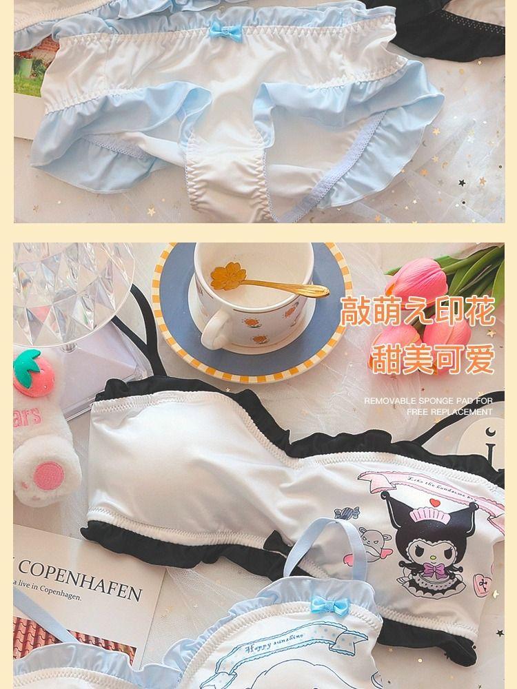 Product Introduction of Bộ Áo Ngực, Hàng Mới Về, Ngọt Ngào Và Dễ Thương, Thích Hợp Cho Các Cô Gái Sinh Viên, Ngực Nhỏ, Thiết Kế Thu Thập Và Chống Chảy Xệ, Mỏng Và Thoải Mái, Kiểu Áo Ống 4