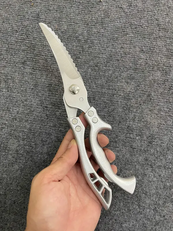 Combo 2  Kéo Cắt Xương Gà Vịt nội địa ĐỨc + Kéo cắt thịt chuẩn nội địa Nhật - thương hiệu uy tín 3
