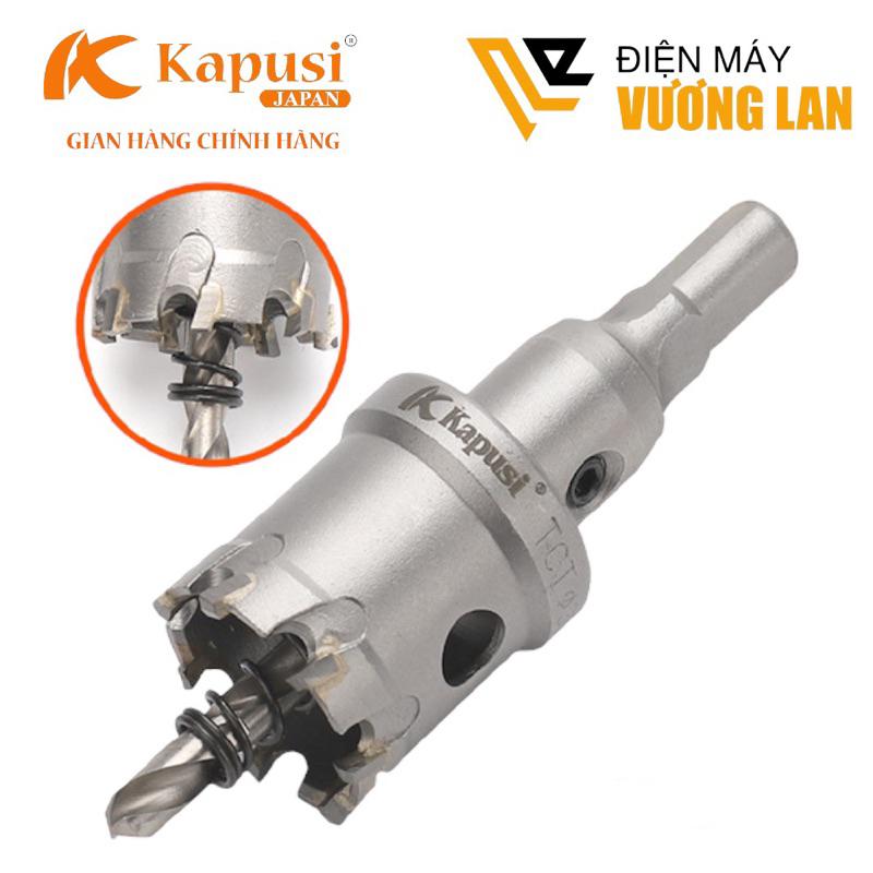 Mũi khoét sắt, thép, inox, hợp kim từ 15-100mm cao cấp Kapusi Japan, mũi khoan sắt thép nhôm đa năng chất lượng cao
