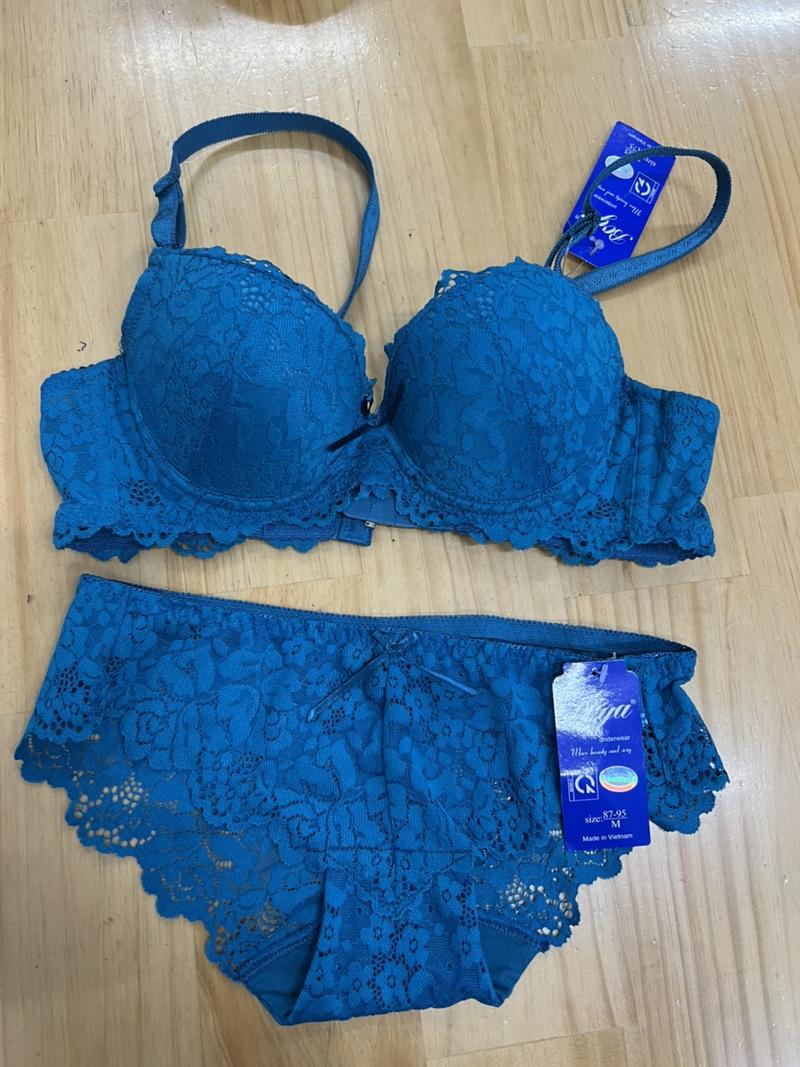Product Introduction of [BOYA522] Combo đồ lót REN, áo ngực MỎNG có gọng, 2 móc cài và quần lót ren - Áo Quần Lót 12