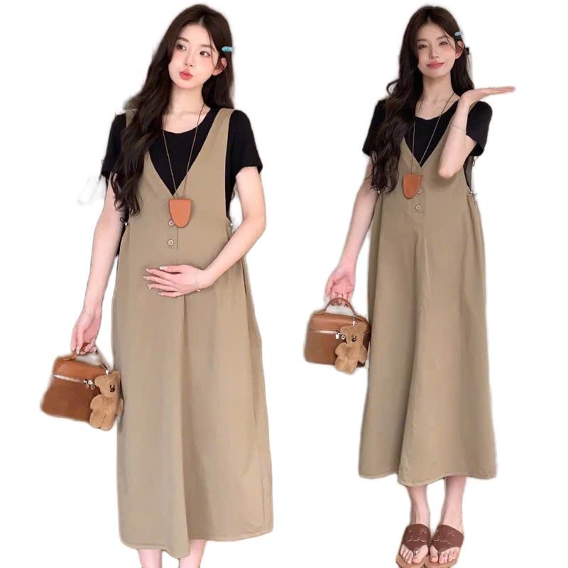 Sét yếm suông sét yếm bầu thiết kế ÁO TĂM NGẮN TAY KÈM YẾM RỜI xinh xắn mặc đi chơi đi làm tiện lợi xinh xắn SY11 ngắn tay Voi