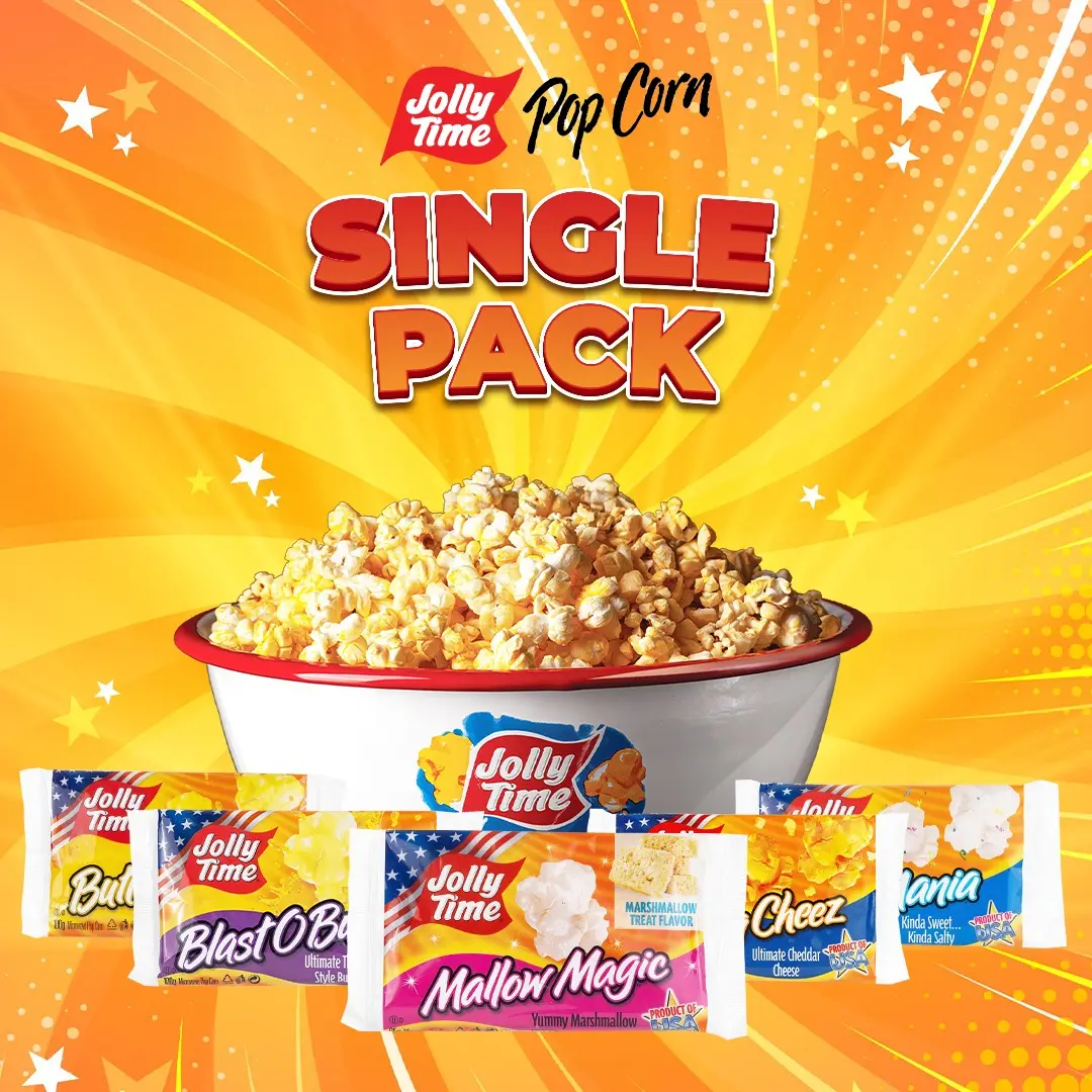 Single Jolly Time Microwave Popcorn - Product Of USA