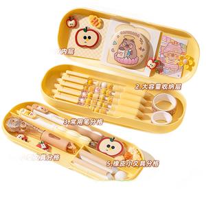 Hộp Văn Phòng Phẩm, Đa Chức Năng, Hộp Bút Chì Tự Động 3D, Hai Lớp, Thích Hợp Cho Trẻ Em Tiểu Học, Thiết Kế Hoạt Hình Mới Dễ Thương, Bao Gồm Túi Đựng Bút Bằng Nhựa baloch  o  bevaolop  1 dongho  sieunhan