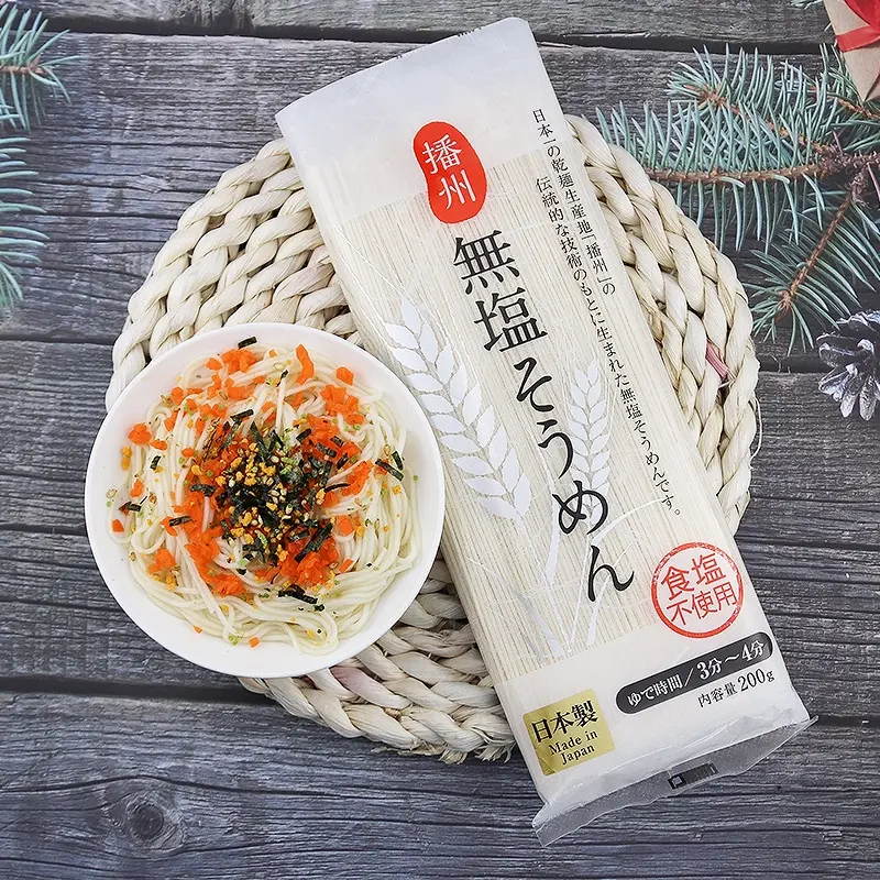 Mì somen Ryohin tách muối -Nội địa Nhật-200g