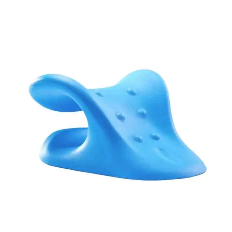 C-type Neck Protection Cervical Pillow and Pillow Curvature Straightening Neck Forward Correction Device for Students' Cervical Massager
