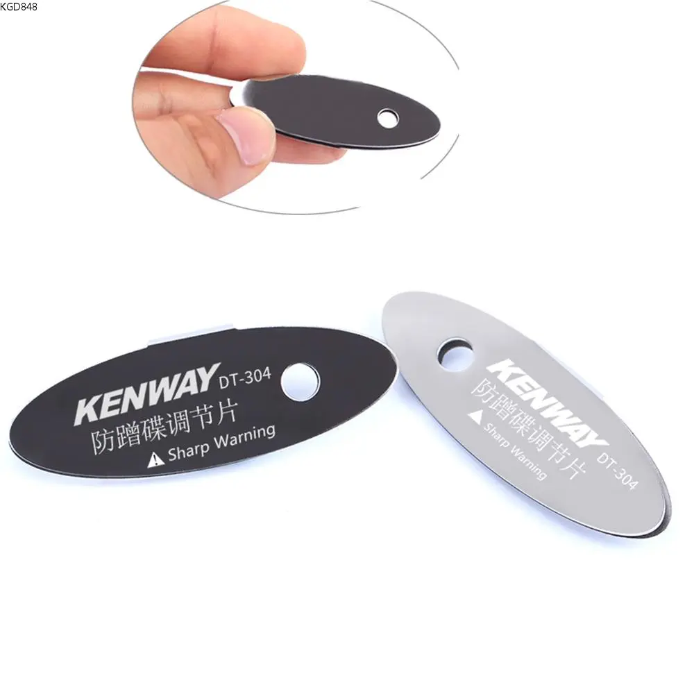 KGD848 Stainless Steel Durable Bike Accessories Repair Anti-scratch Disc Gap adjustment Spacer Adjustment Tool Alignment Truing Tool Disc Brake Correction Tools