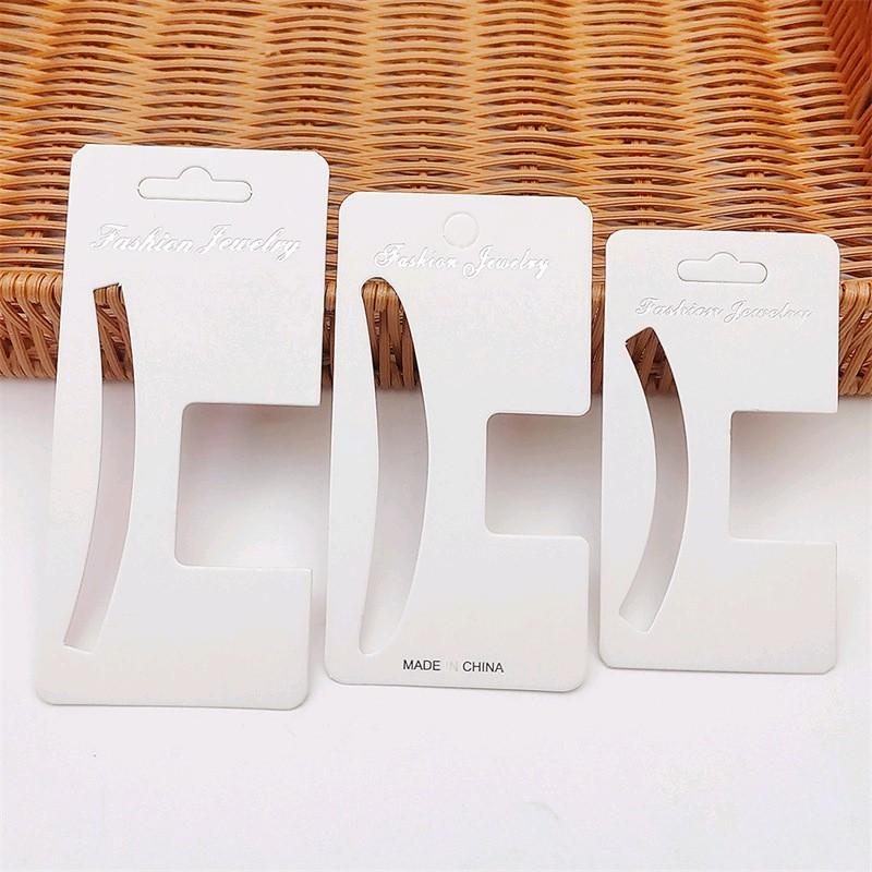 Bộ 50 thẻ giấy trưng bày kẹp tóc handmade thủ công 1