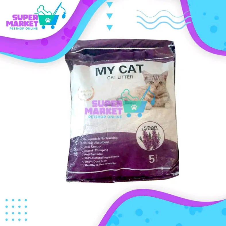 MY CAT Pasir Gumpal Wangi 5L 1