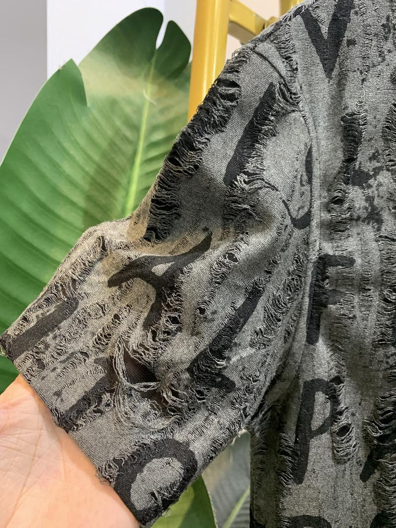 Product Introduction of Áo sơ mi cộc tay cotton wat họa tiết chữ cái  AT- 76 a( Quân còi 1988 ) Menswear Nam Cổ Tròn 19
