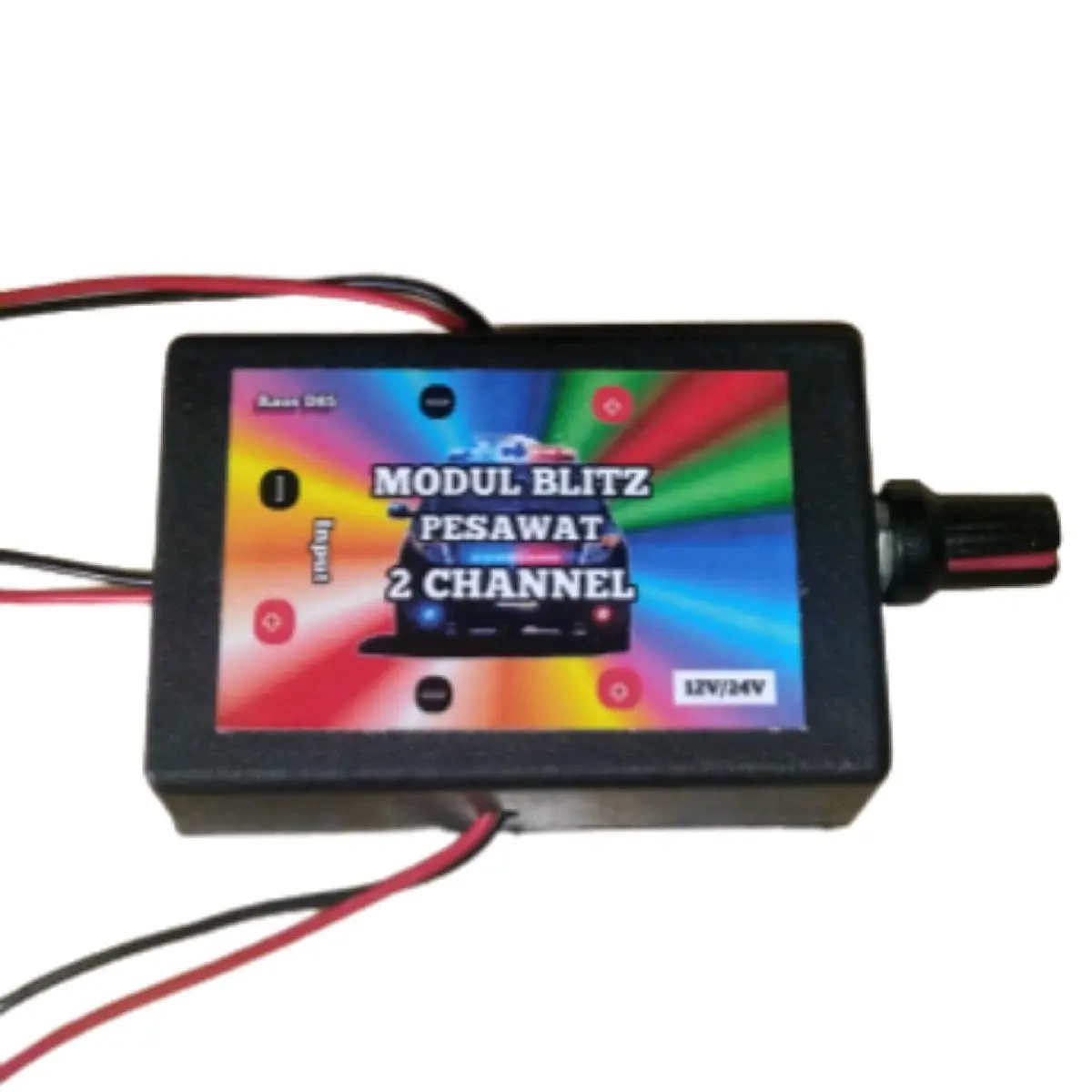 Modul Led Genit 2 Channel 12V dan 24V Tanpa Lampu LED Kendaraan