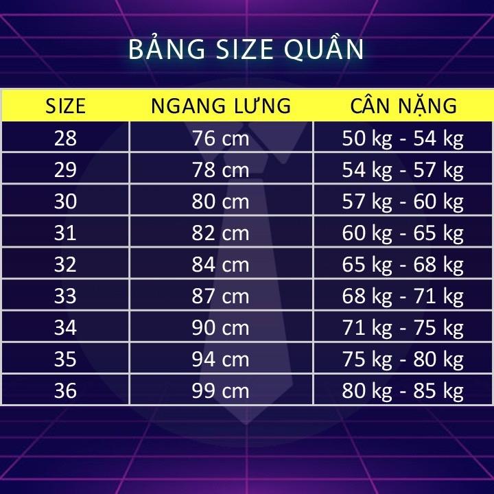 Quần Xuông Đen Nhám Mài Thêu Túi Sau Mác Da Siêu Cấp Vải Dày Dặn Êm Co Giãn Nhẹ Ống 19 Mã 2032 8