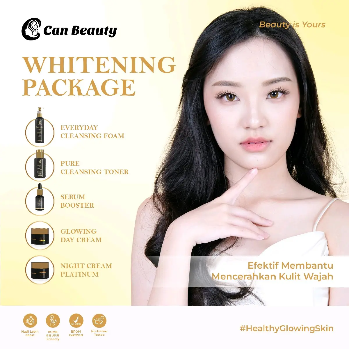 whitening platinum package by can beauty