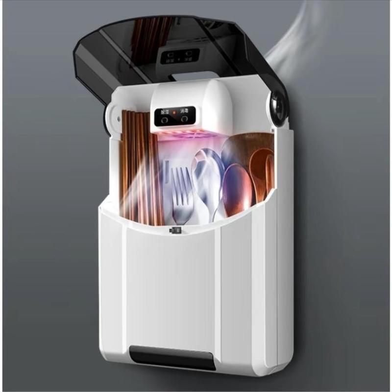 Máy sấy khử khuẩn đũa thìa bằng tia UV máy sấy khô diệt trùnġ bảo vệ sức khoẻ bảo vệ môi trường(3) Tiệt trùnġ Máy Khử Khuẩn Máy Tiệt trùnġ Pha Trà Máy Làm sưɑ~