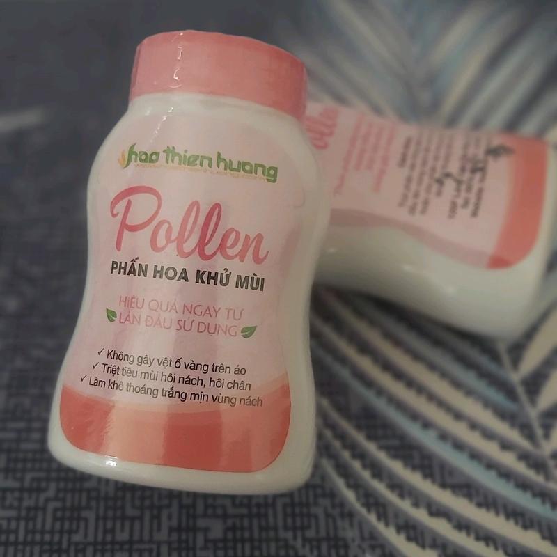 Phấn hoa khử mùi Pollen dạng chai tiện lợi giảm hôi nách, mùi cơ thể hiệu quả 4