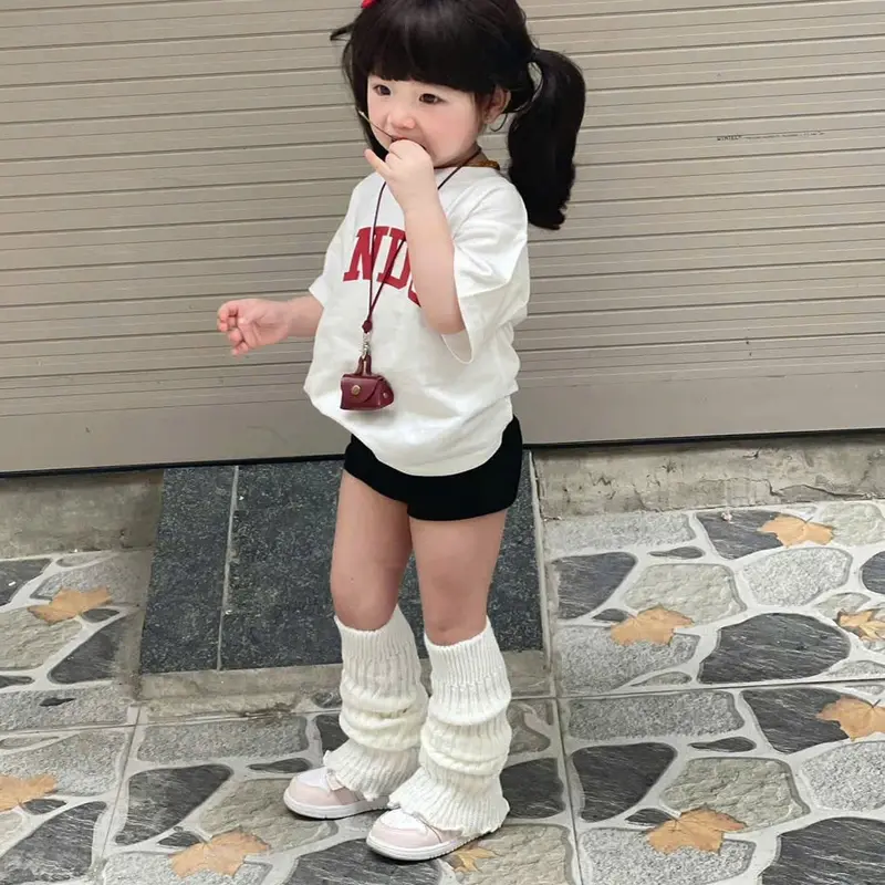 [Dâu Kids] -Sét bộ lửng cho bé Gái chất liệu thun cotton kèm quần legging mềm đủ size 8-35kg ( London) 3