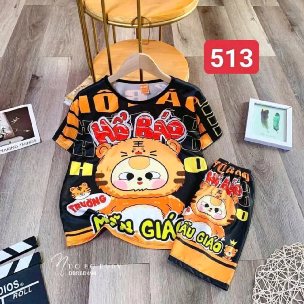 Đồ bộ đùi mẫu hottrend Hổ Báo Trường Mẫu Giáo