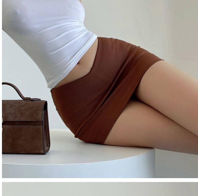 Product Introduction of Váy Bodycon, Gợi Cảm Và Nóng Bỏng, Hình Chữ V, Cạp Thấp, Màu Đen, Bó Sát Và Ôm Sát, Váy Ngắn Kiểu Mỹ, Co Giãn, Váy Chữ A, Giá Rẻ Cho Phụ Nữ 23