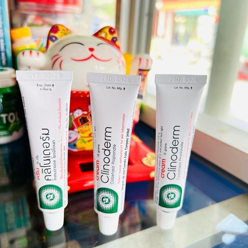 Kem bôi ngứa vảy nến Clinoderm Thái lan 15g - hỗ trợ ngứa vảy nến, á sừng, tổ đỉa, nướcăn chân tay, nấm móng chân tay, viêm da cơ địa.... 5