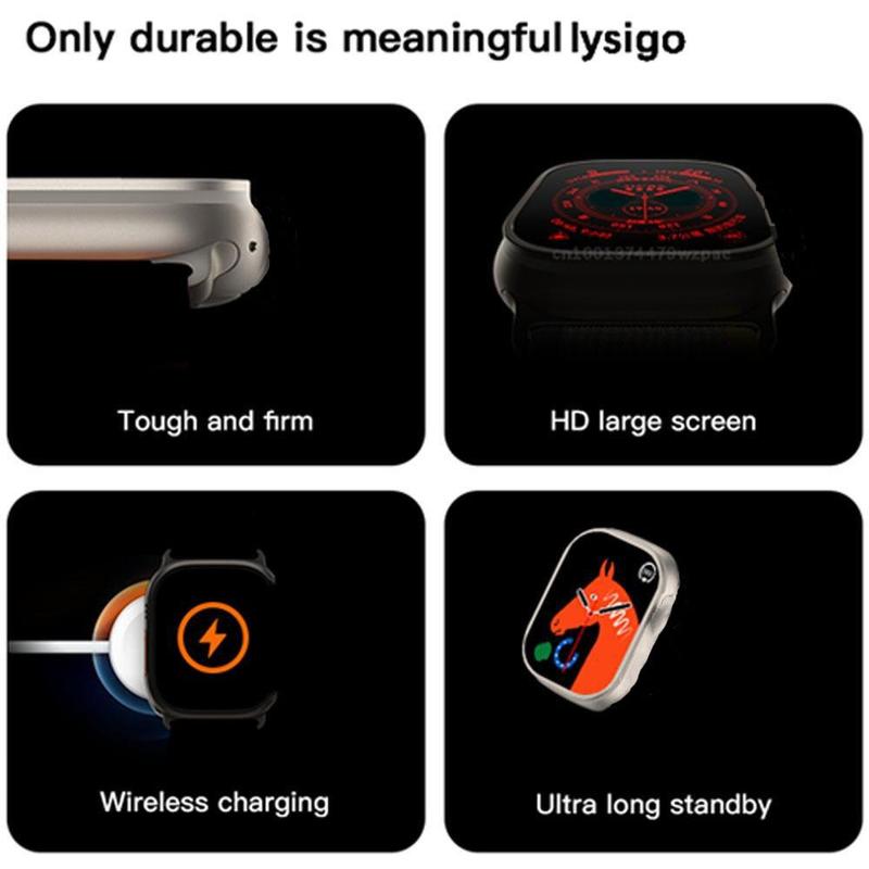 Product Introduction of Jam Tangan Pintar, T800 Ultra, dengan Peringatan Panggilan, Pemantauan Kadar Jantung dan Oksigen Darah, Tekanan Darah, Panggilan Bluetooth, Sesuai untuk Peminat Sukan Murid, Penghantaran Percuma dan [COD] Smart 15