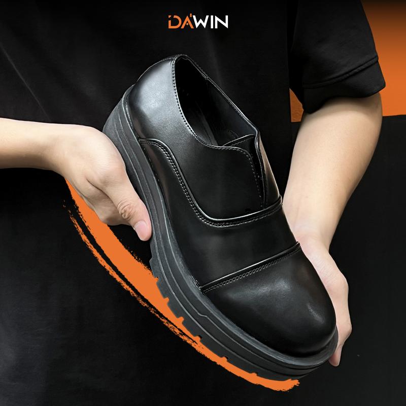 Giày da nam LAZY OXFORD đế Chunky trẻ trung - DAWIN Shoes