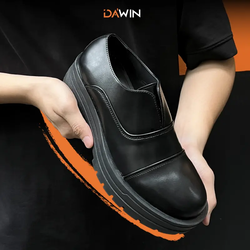 Giày da nam LAZY OXFORD đế Chunky trẻ trung - DAWIN Shoes 0