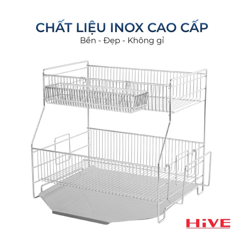 Product Introduction of Giá úp chén bát HiVE SB 1 tầng, 2 tầng Nhà Bếp 2