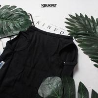 Gambar baju kucing lucu gemoy aksesoris hewan peliharaan - Tank Muffin Black Series - BLACK, XL dari BUKIPET Kab. Garut 2 Tokopedia