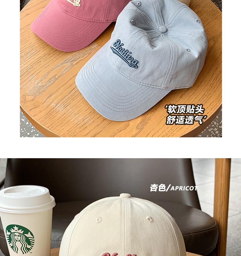 Product Introduction of หมวกเบสบอล แบบนิ่ม ปักNOTHING มี8สี  คุณภาพสู สไตล์เกาหลี 5