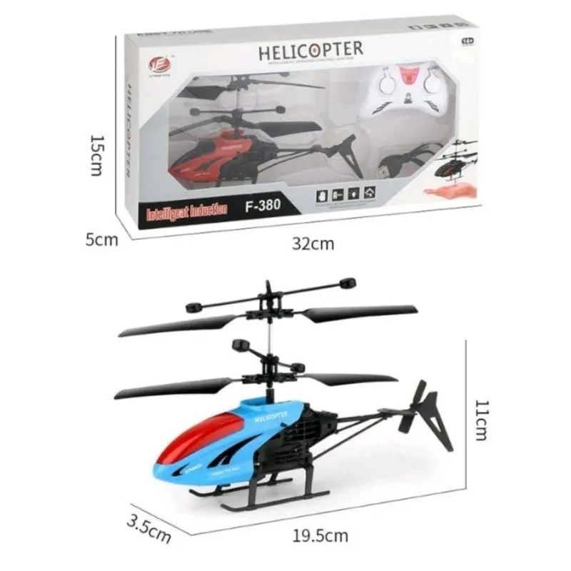 helicopter sensor remot mainan helicopter helikopter anak mainan remot control Cowok Game Pengendali Jarak Jauh 3