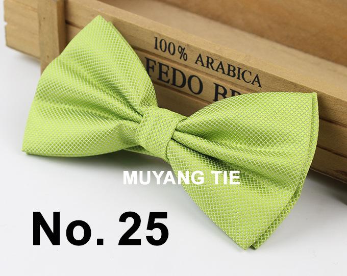 Product Introduction of $ Bow Tie Men's Polyester Jacquard Bow Tie Hidden Check Fine Texture Bow Tie Korean Style British Wedding Bow Tie 25