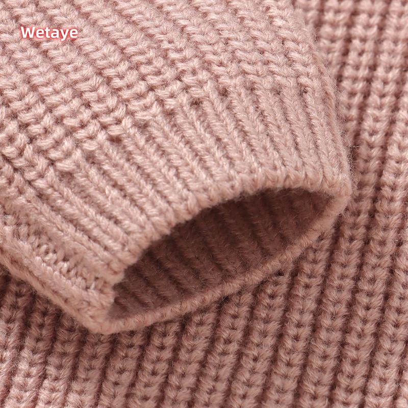 Product Introduction of Newborn Girl Sweater Casual Floral Embroidery Warm Knitted Long Sleeves Pullover Infant Knitwear for Toddler 43