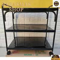 Gambar Rak TV Meja TV Dorong Besi Serbaguna Kuat Kokoh murah Tipe (DX300) Furniture Roda dari PARASMAS Shop Kota Surabaya 3 Tokopedia