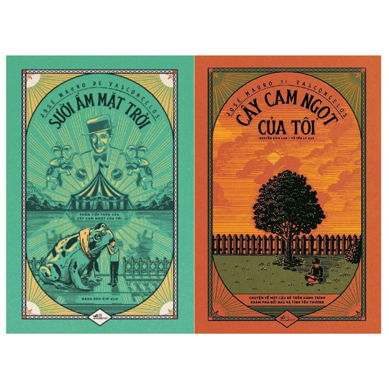Sách - COMBO 2 cuốn Cây Cam Ngọt Của Tôi + Sưởi Ấm Mặt Trời