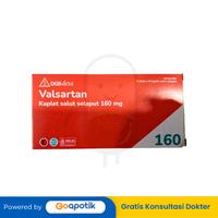Gambar VALSARTAN OGB DEXA MEDICA 160 MG BOX 30 KAPLET / HIPERTENSI dari Apotek Siwalan by GoApotik Kota Surabaya 2 Tokopedia