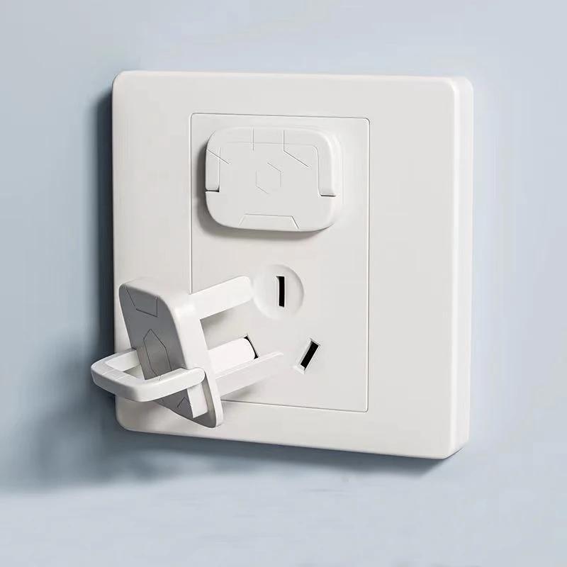 Product Introduction of 10Pcs US Standard Outlet Covers Baby Proofing Safety -Child Secure Electric Plug Protectors with Hidden Handle Square 2/3-Prong 21
