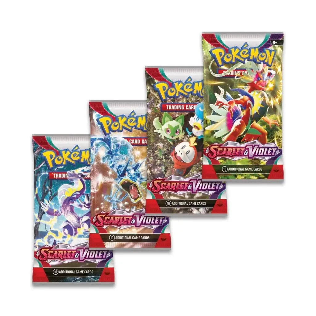 Pokémon TCG: Gói Thẻ Bài Scarlet & Violet Booster Pack (10 Cards)