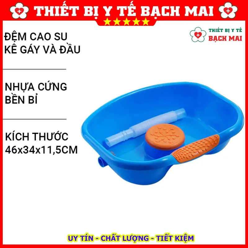 CHẬU GỘI ĐẦU TẠI NHÀ TIỆN DỤNG 2022 Có Đệm Cao Su 6