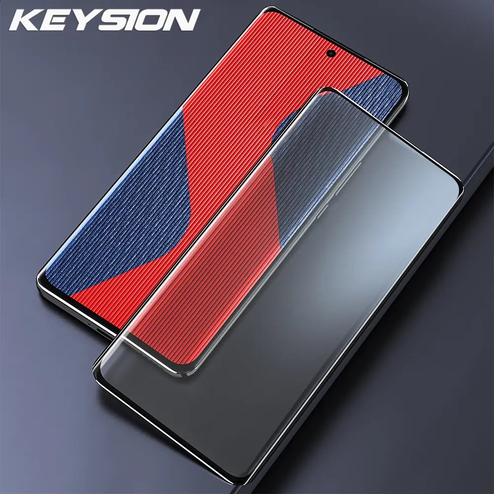 KEYSION Tempered Glass Full Cover for OnePlus 12 5G 12R 11 5G Ace 3 2 Pro Screen Protective Film for 1+ Nord 3 5G CE 3 Lite 5G