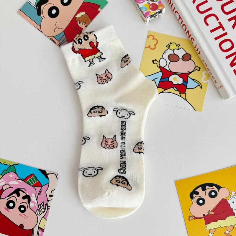 Product Introduction of Tất Mới, Thiết Kế Hoạt Hình Dễ Thương, Dành Cho Nữ, Tất Ngắn, Thời Trang Ins Hàn Quốc, Thích Hợp Cho Mùa Xuân Và Mùa Hè, Phong Cách Preppy Ngọt Ngào Nhật Bản, Tất Dễ Phối Đồ 9