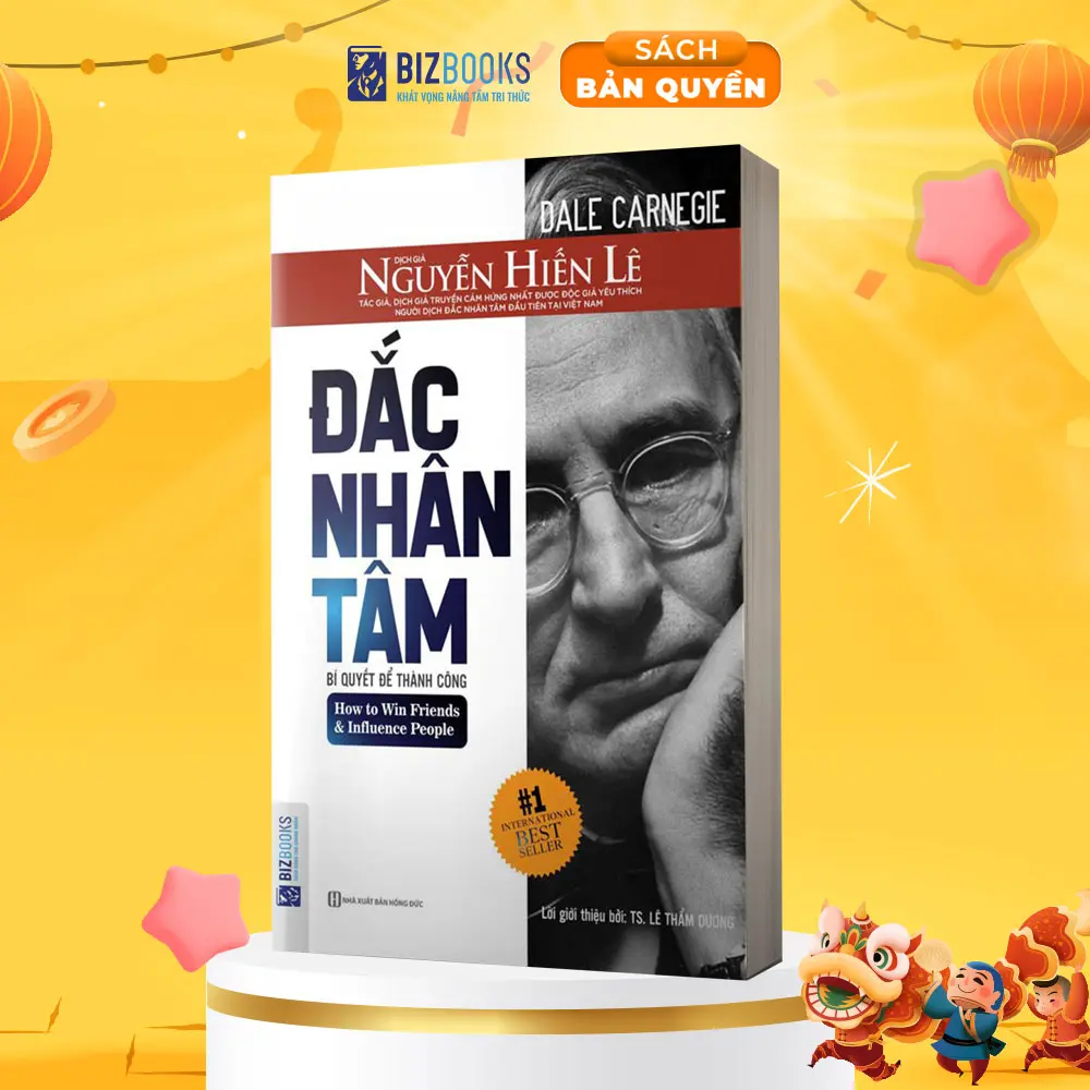 Sách Đắc Nhân Tâm Nguyễn Hiến Lê - Bí Quyết để thành công - Bizbooks